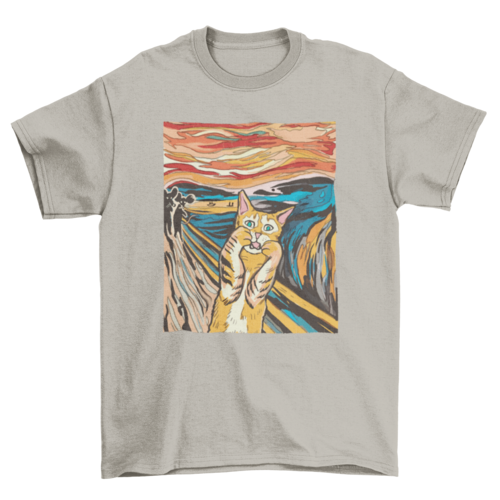 The parody cat t-shirt