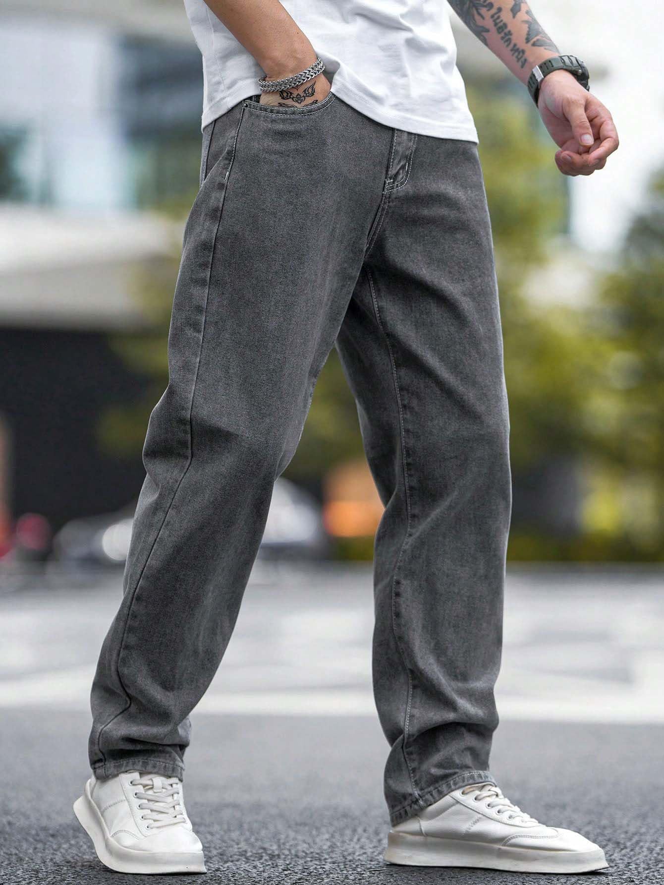KOTTY Mens Regular Fit|Classic Design with Stylish Look |Day Comfort|Mide Rise Strachable Jeans