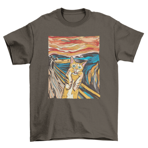The parody cat t-shirt