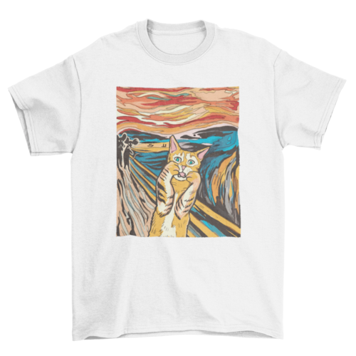 The parody cat t-shirt